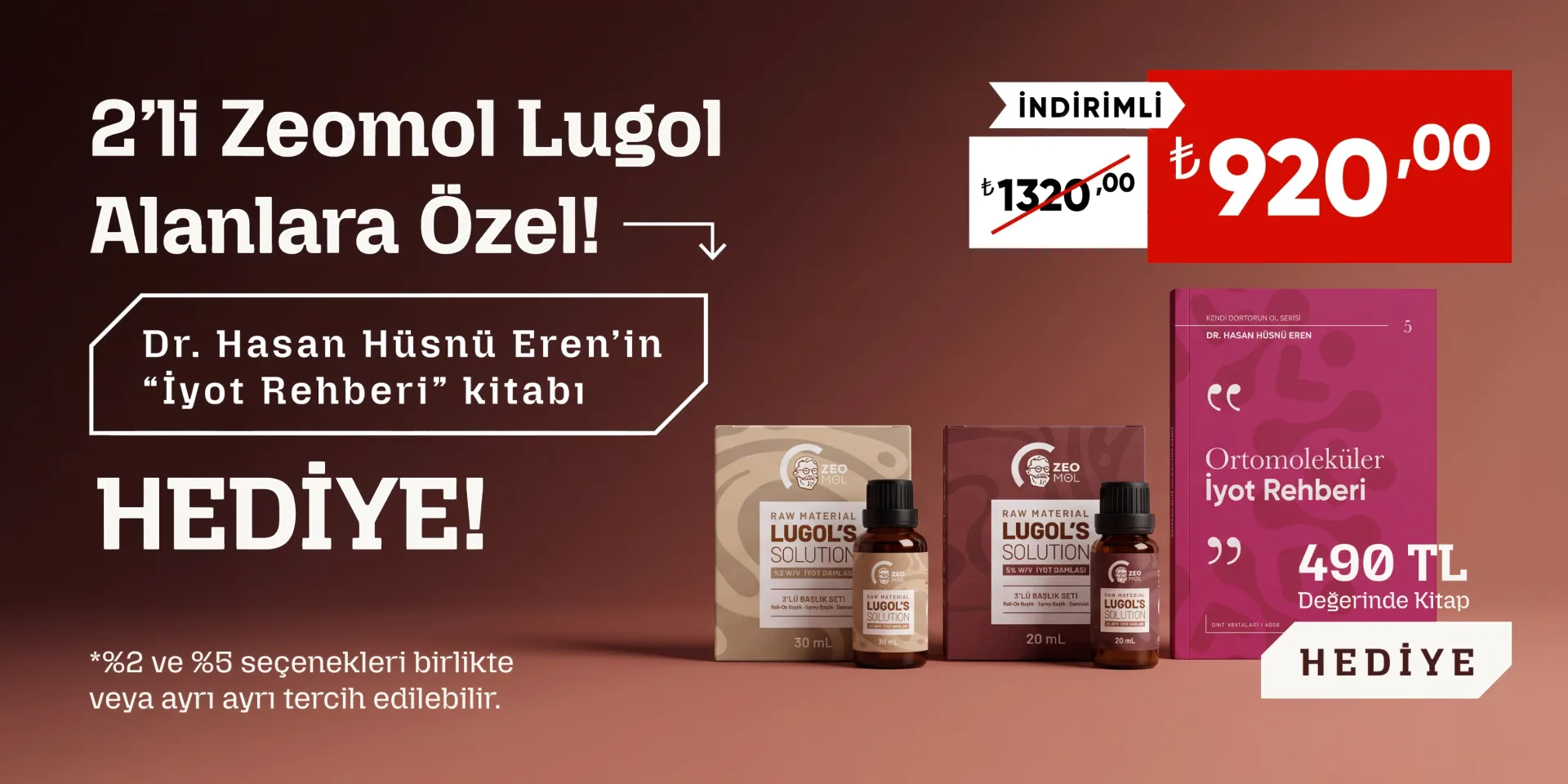 Lugol — Her 2 Adede İyot Rehberi Hediye