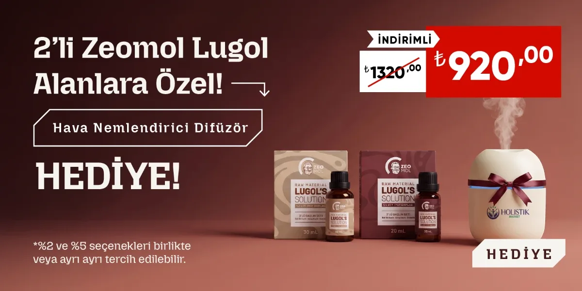 Lugol — Her 2 Adede Difüzör Hediye